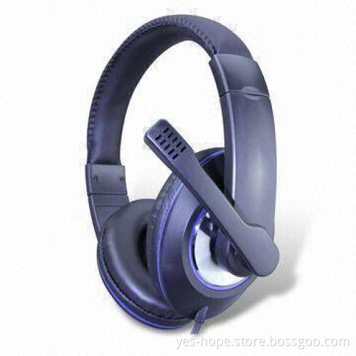 Headset with 3.5mm Stereo Plug and 1.2m Cord Length